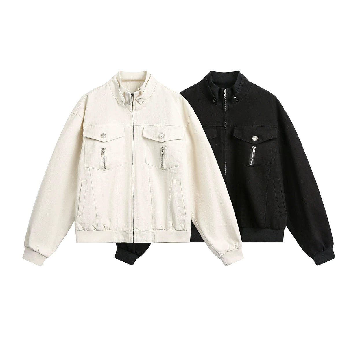 Double-Pocket Tech Bomber