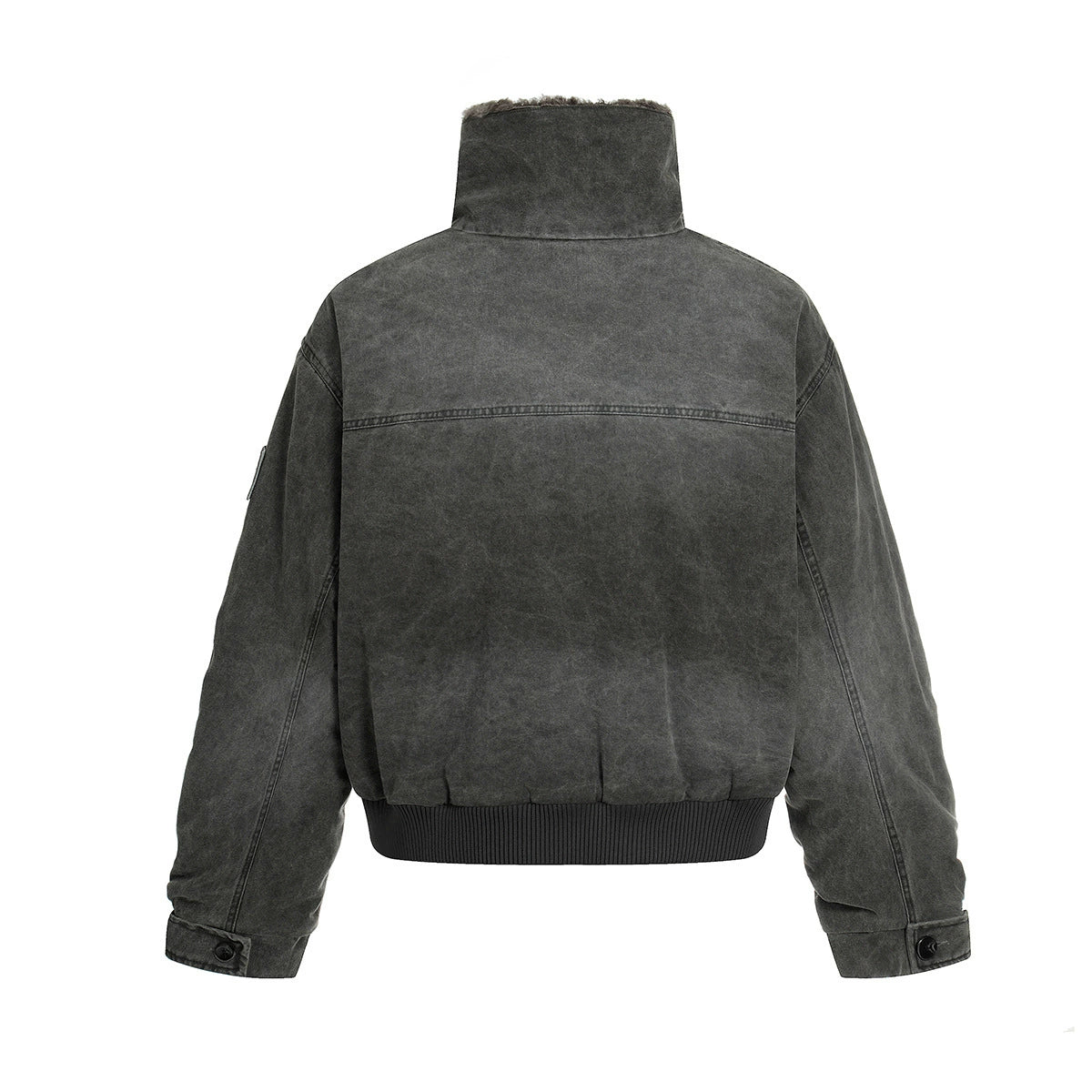 Charcoal Denim Sherpa