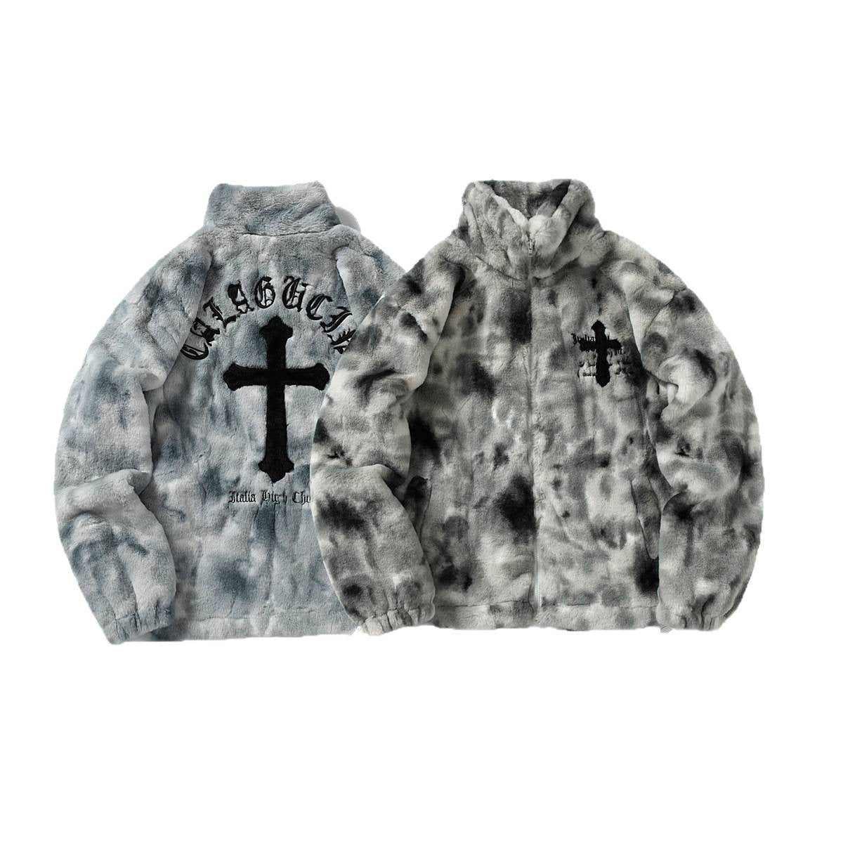 Tie-Dye Lambswool Jacket