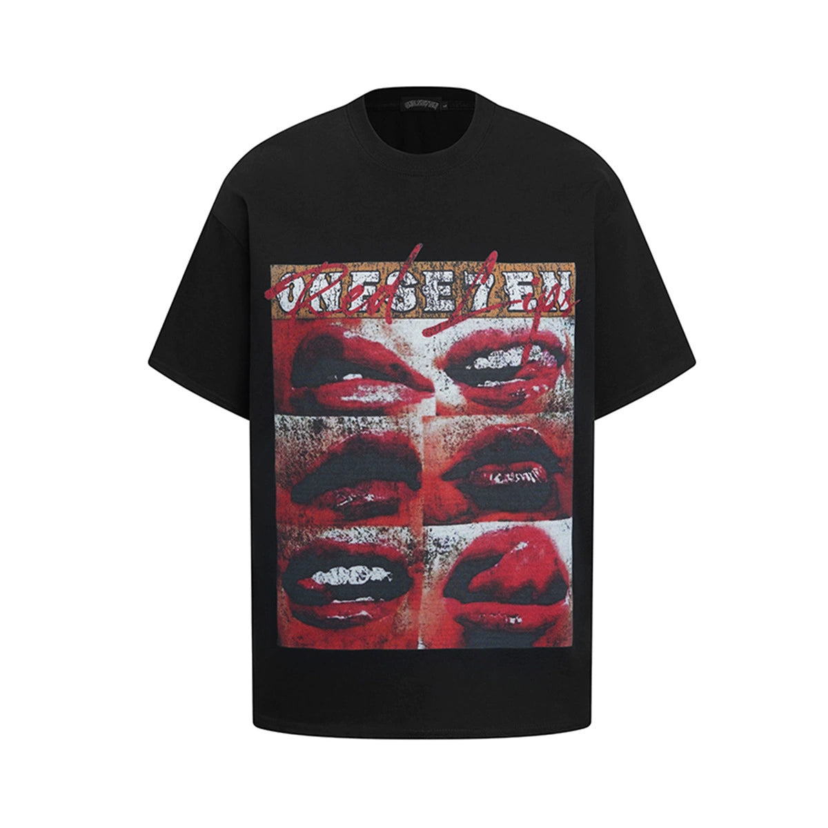 Red-Lip Montage Tee