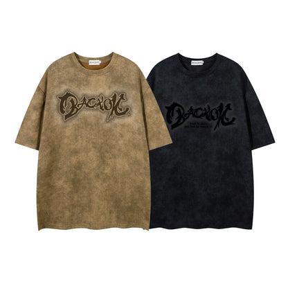 "Back" Velvet-Script Tee