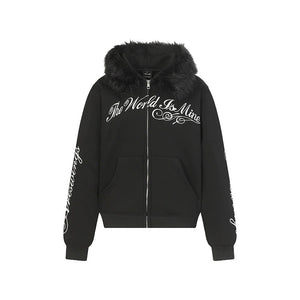 The World Is Mine" Furry-Zip