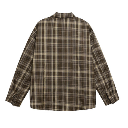 Overshirt with Tie - Versatile Casual