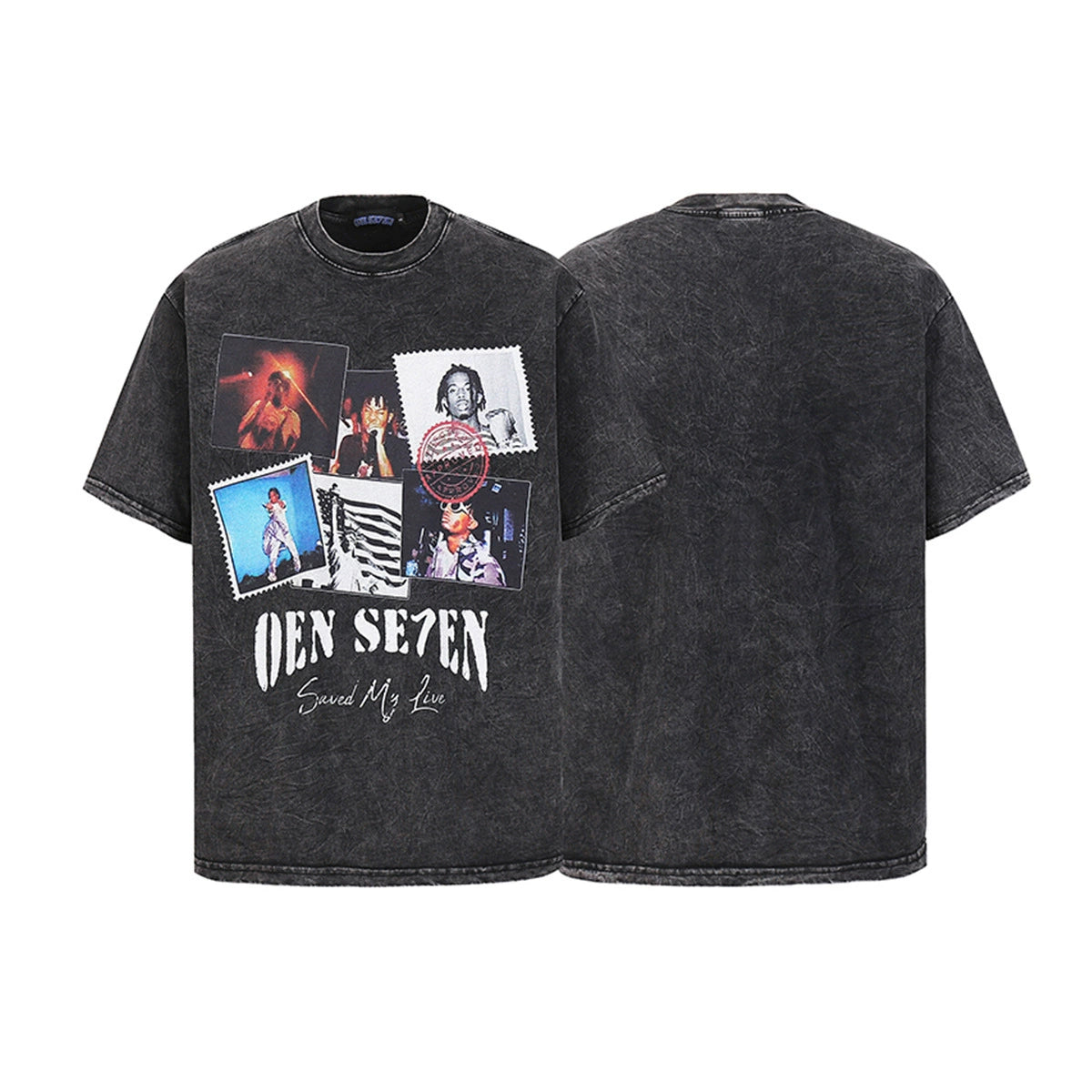 "Saved My Live" Stamp Tee