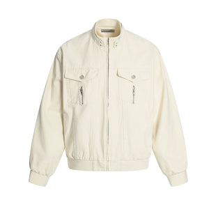 Double-Pocket Tech Bomber