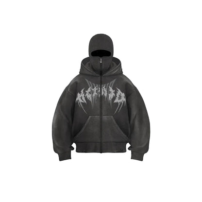 Full-Zip Balaclava Hoodie