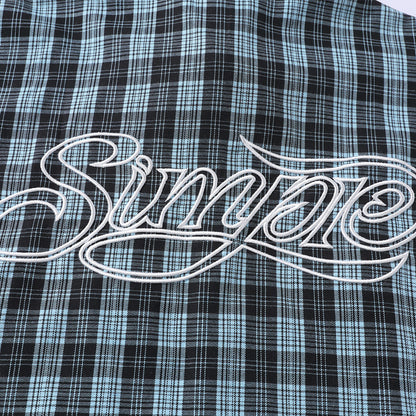 Crimson Plaid Overshirt