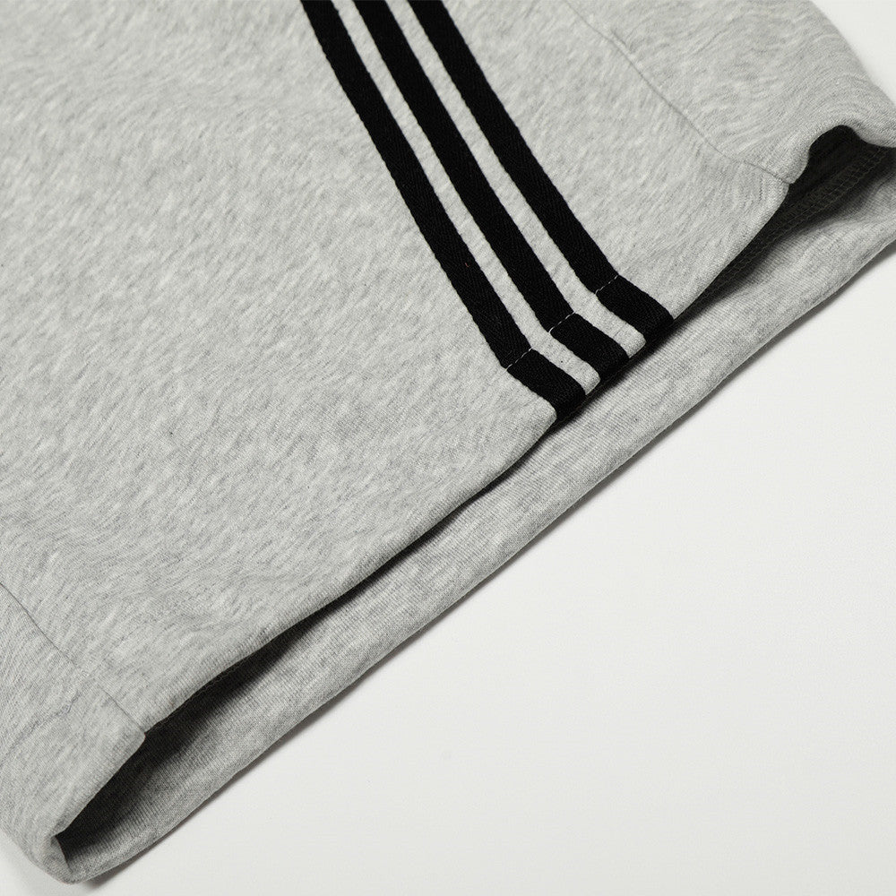 Patchwork Three-Stripe Wide-Leg Scimitar Sports Pants