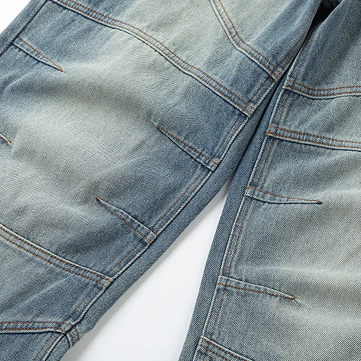 Contour Stitch Wide-Leg