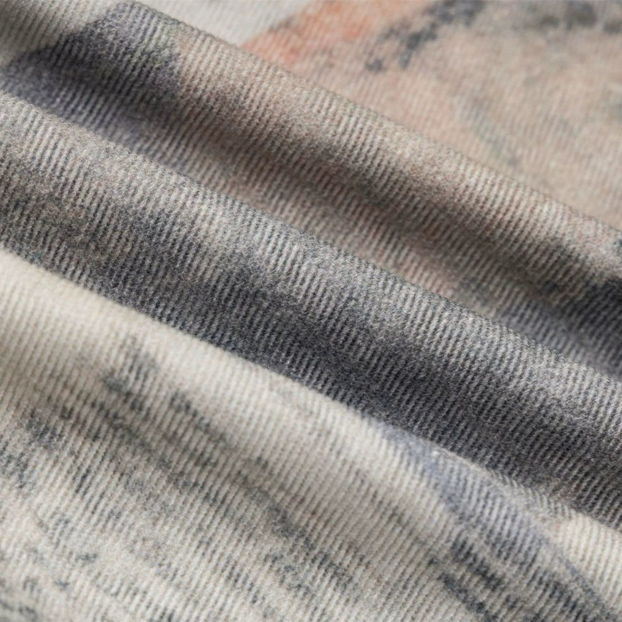 Newspaper Print Wide-Leg