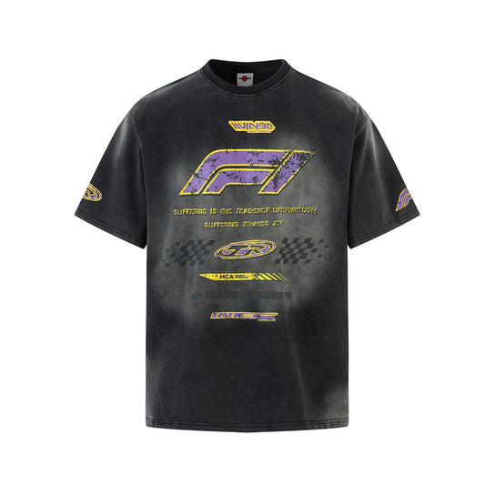 F1 Formula Washed Tee