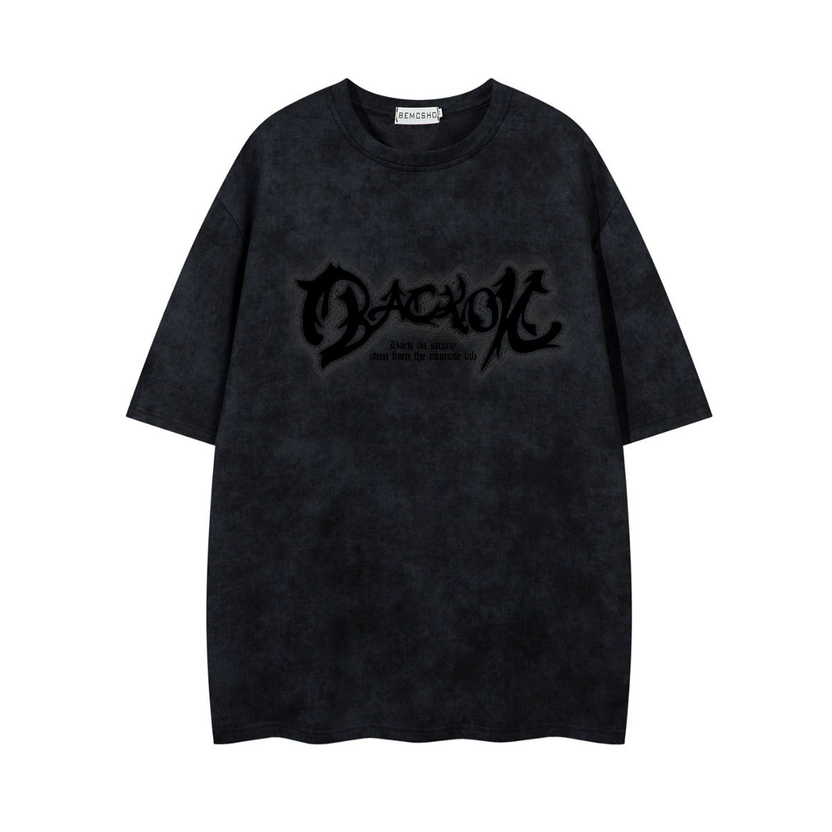 "Back" Velvet-Script Tee