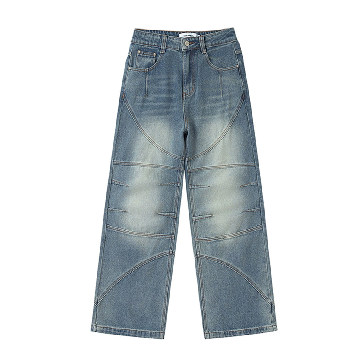 Contour Stitch Wide-Leg