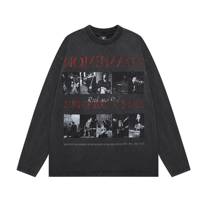 Washed Cultural Long Sleeve