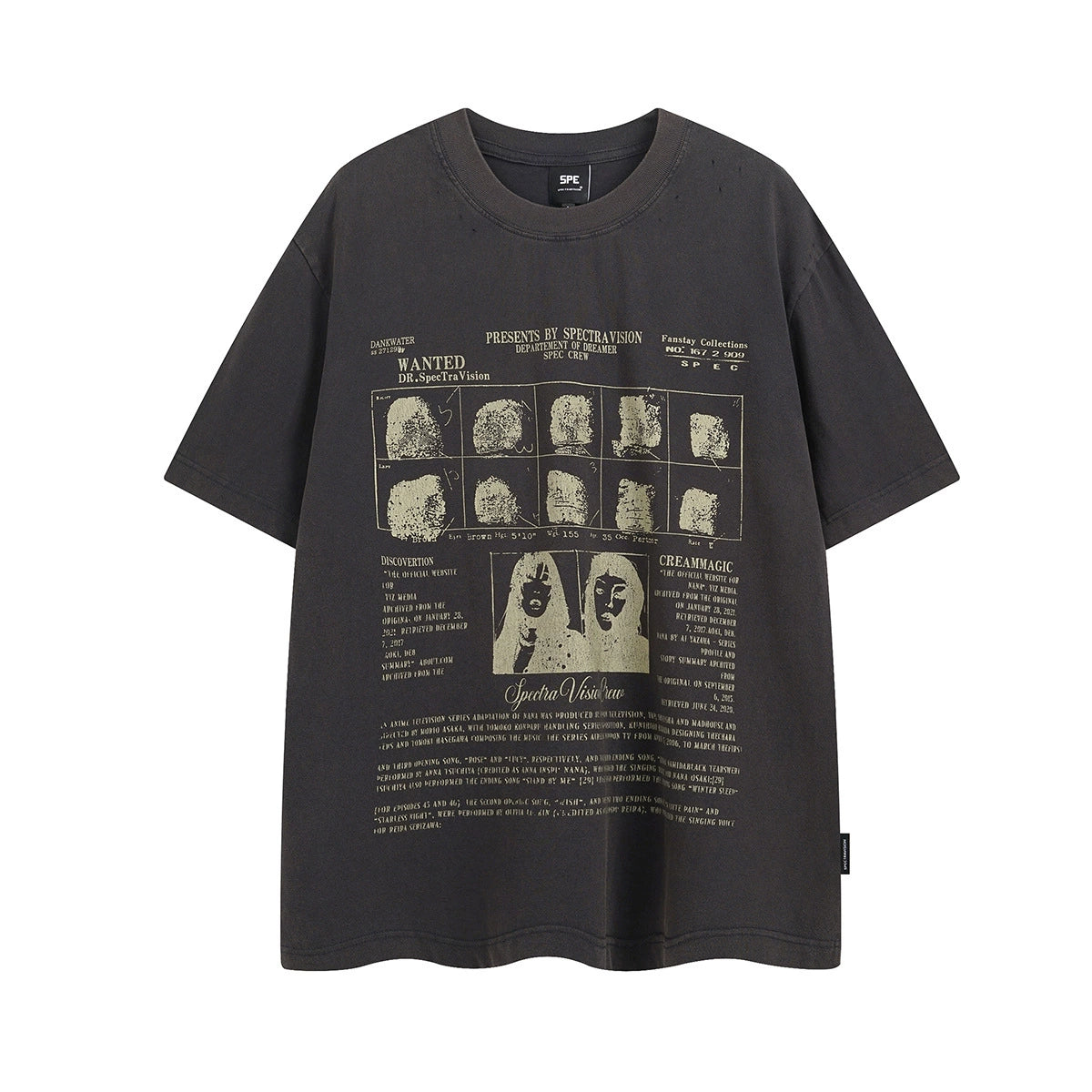 "Wanted" Fingerprint Tee