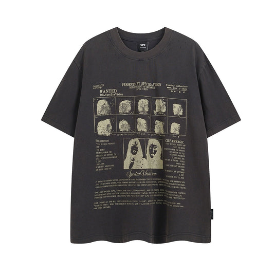 "Wanted" Fingerprint Tee