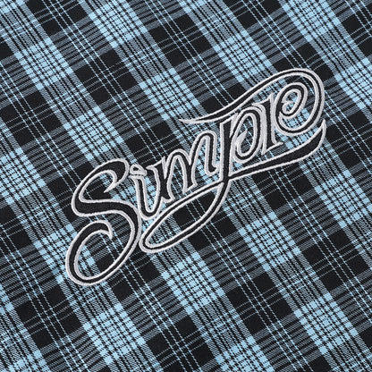 Crimson Plaid Overshirt