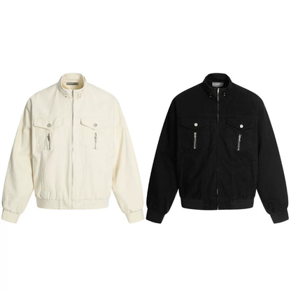 Double-Pocket Tech Bomber