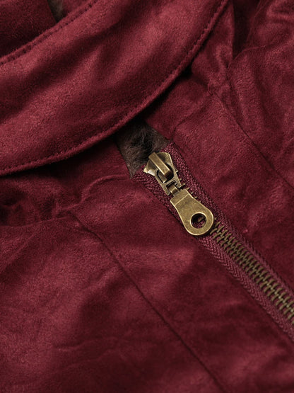 Vintage Suede Bomber