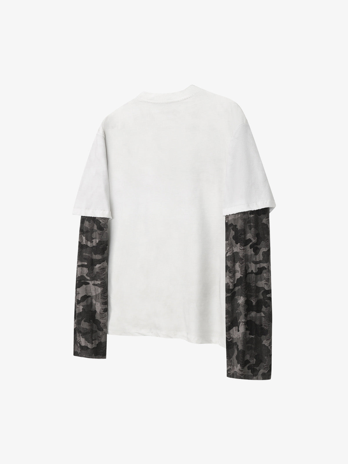 Long Sleeve with Layered Leopard Horse Design