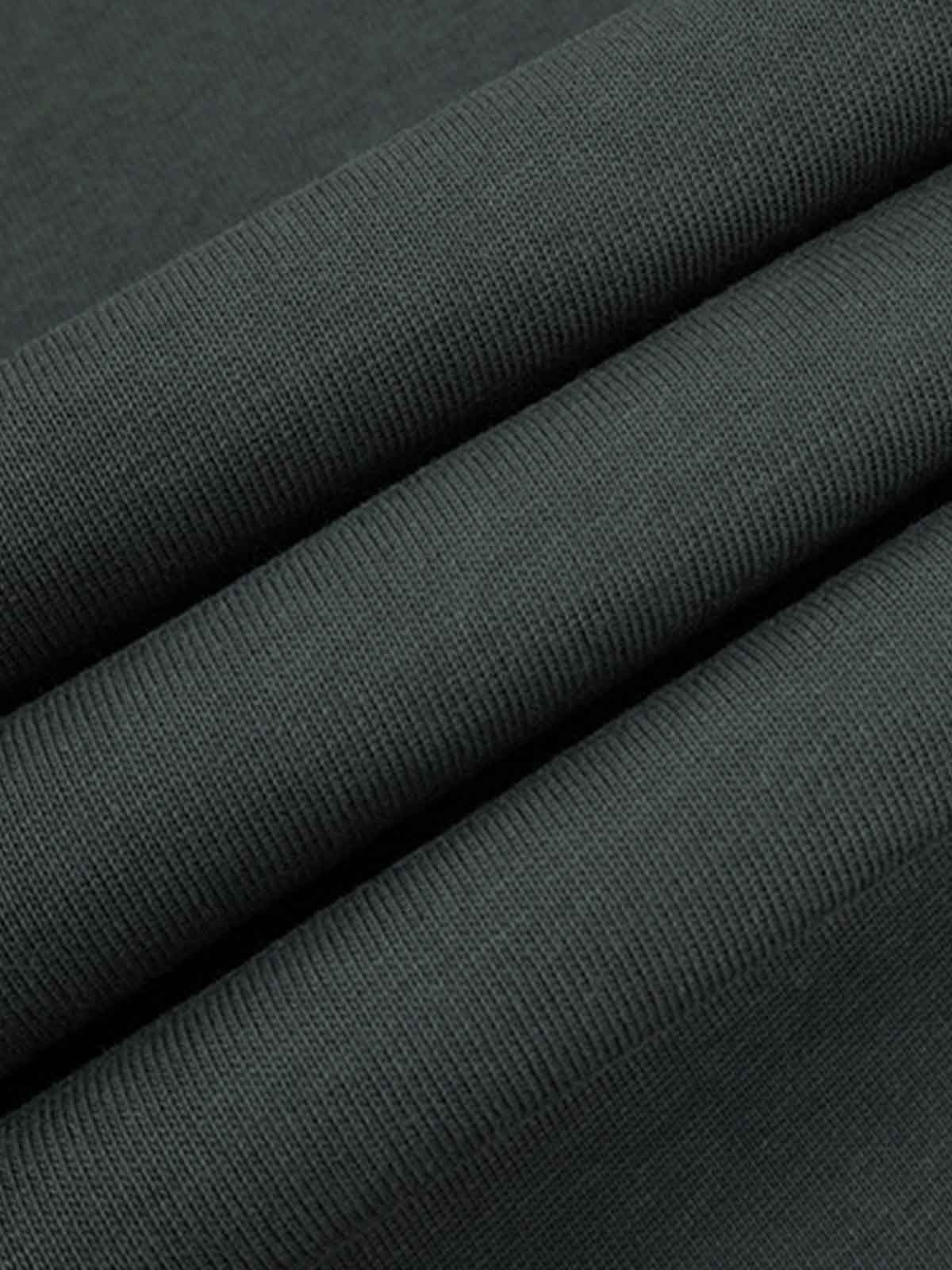 Simple Exposed Stitch T-Shirt