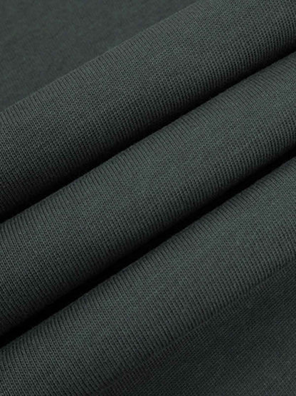 Simple Exposed Stitch T-Shirt
