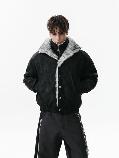 Two-Tone Fleece Jacket