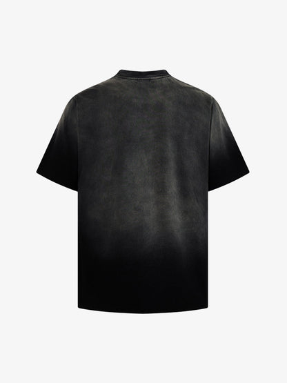 Distressed Graphic Cotton Tee