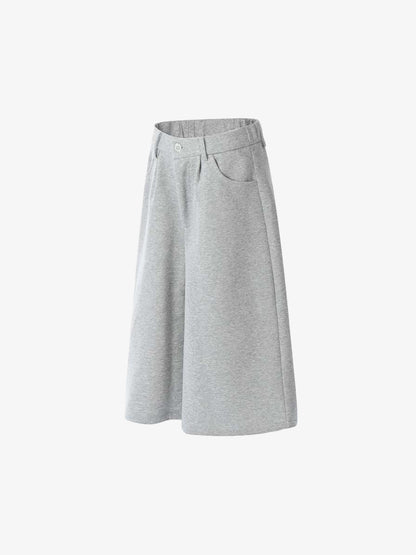 Urban Cotton Cropped Denim Shorts