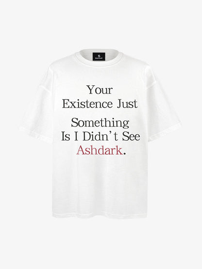Distressed Graphic Tee with Washed Finish