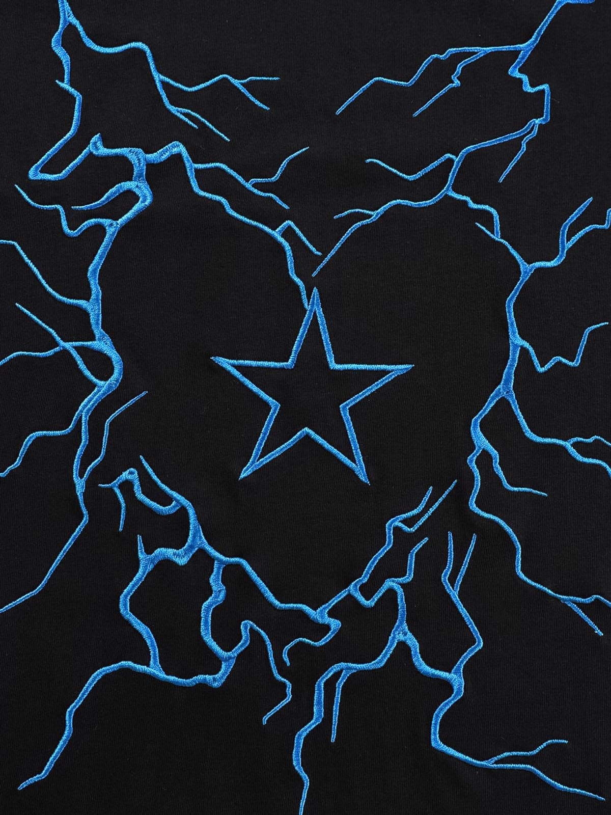 Embroidered Lightning Heart Graphic Tee