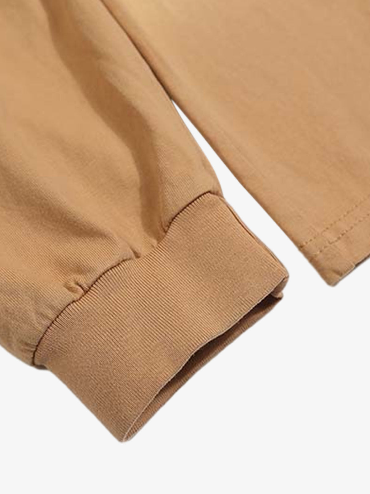 Distressed Gradient Long Sleeve T-Shirt with Letter Print