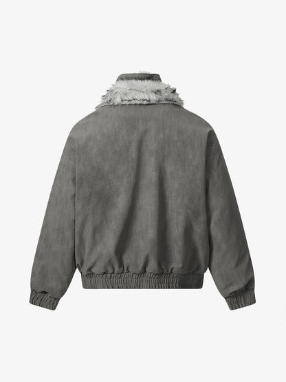 Two-Tone Fleece Jacket