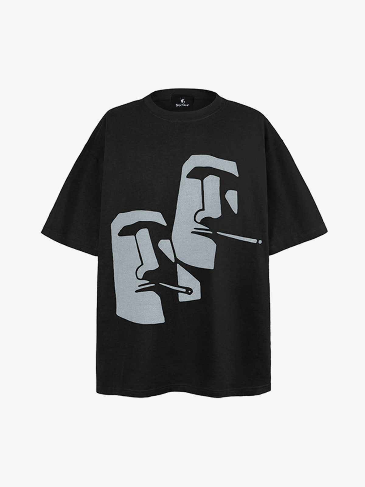 Artistic Moai Design T-Shirt