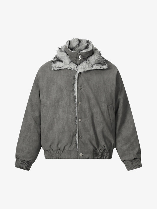 Two-Tone Fleece Jacket
