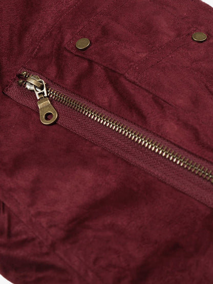 Vintage Suede Bomber