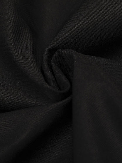 Retro Stand Collar Faux Fur Lined Bomber Jacket