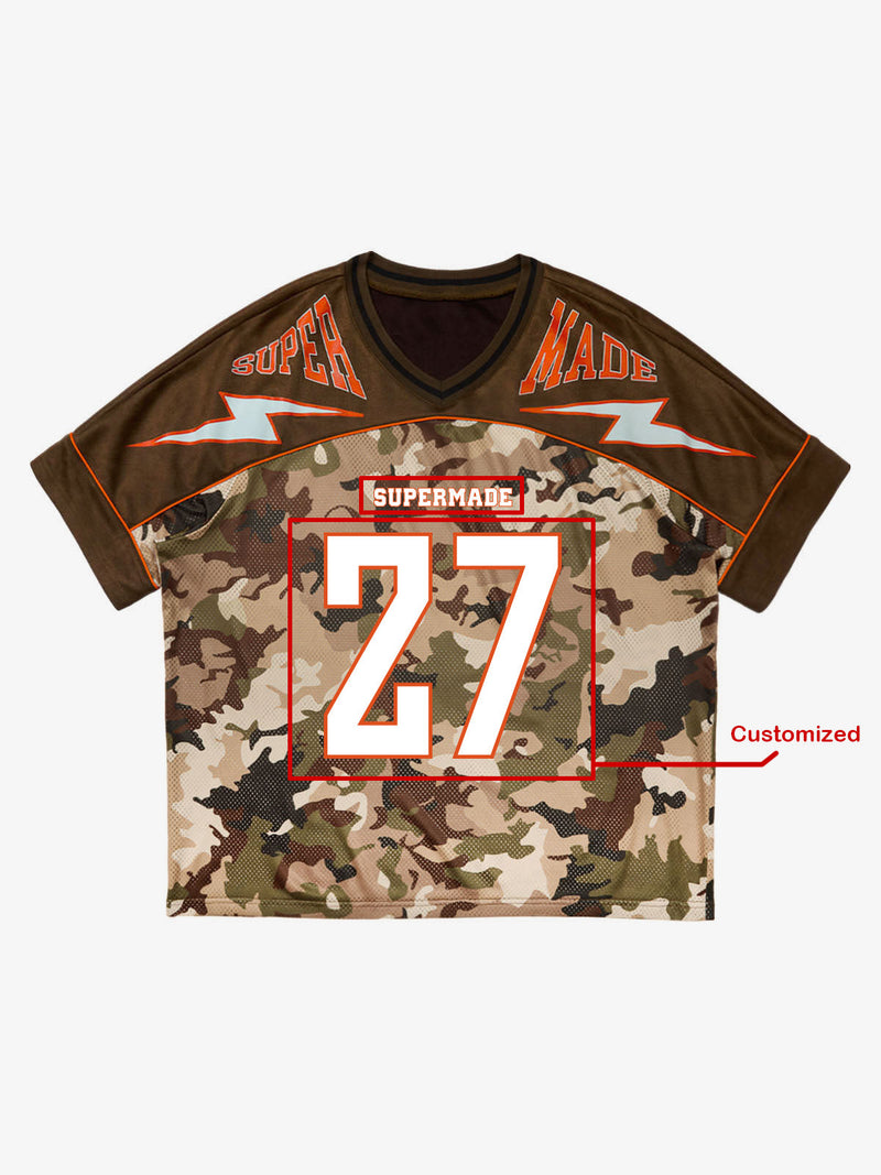 Original Camouflage Football Jersey T-Shirt