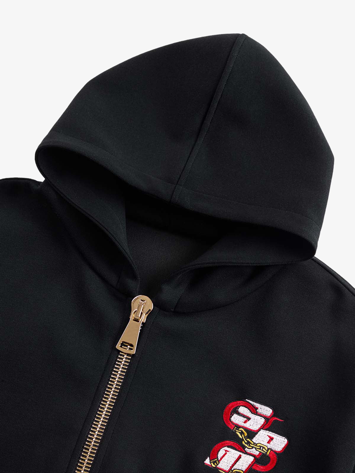 Original Embroidered Zip Up Hoodie