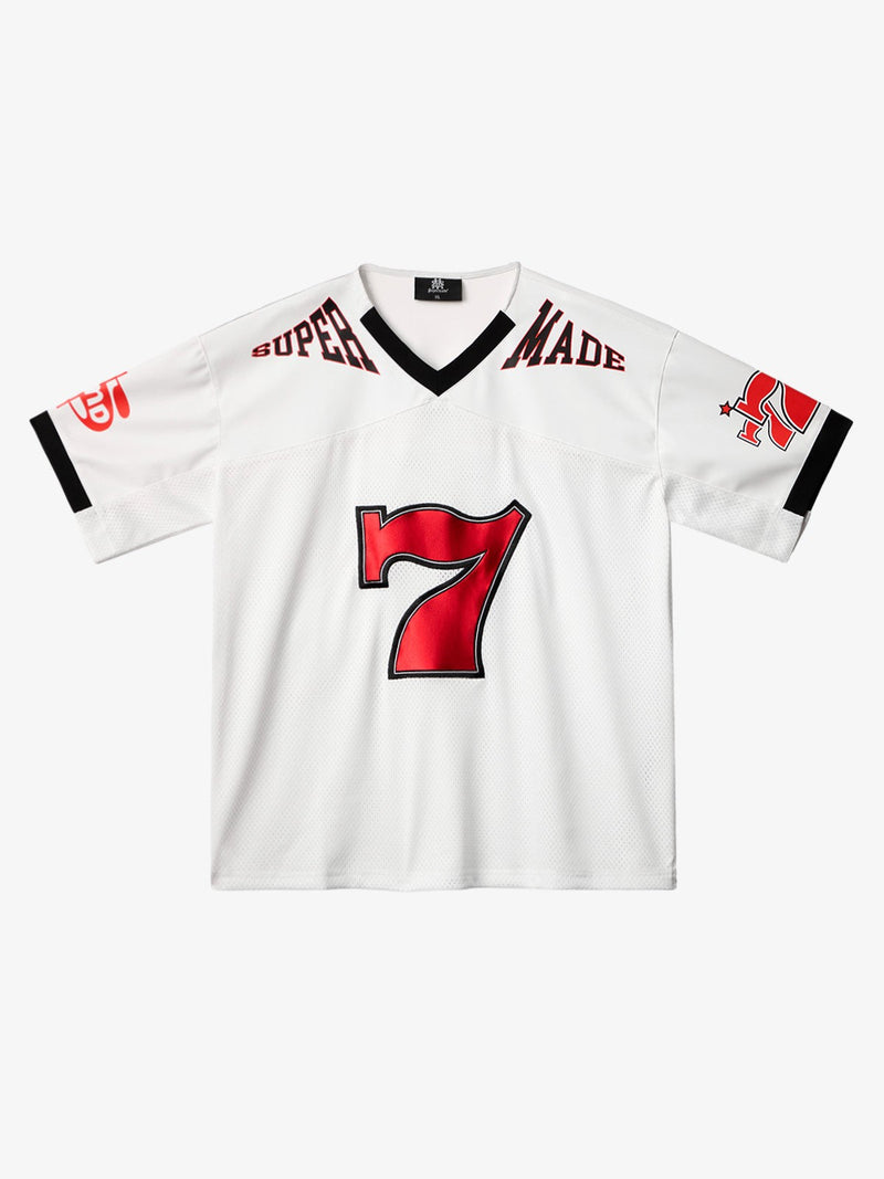 Original "Super 7" V-Neck Jersey T-Shirt