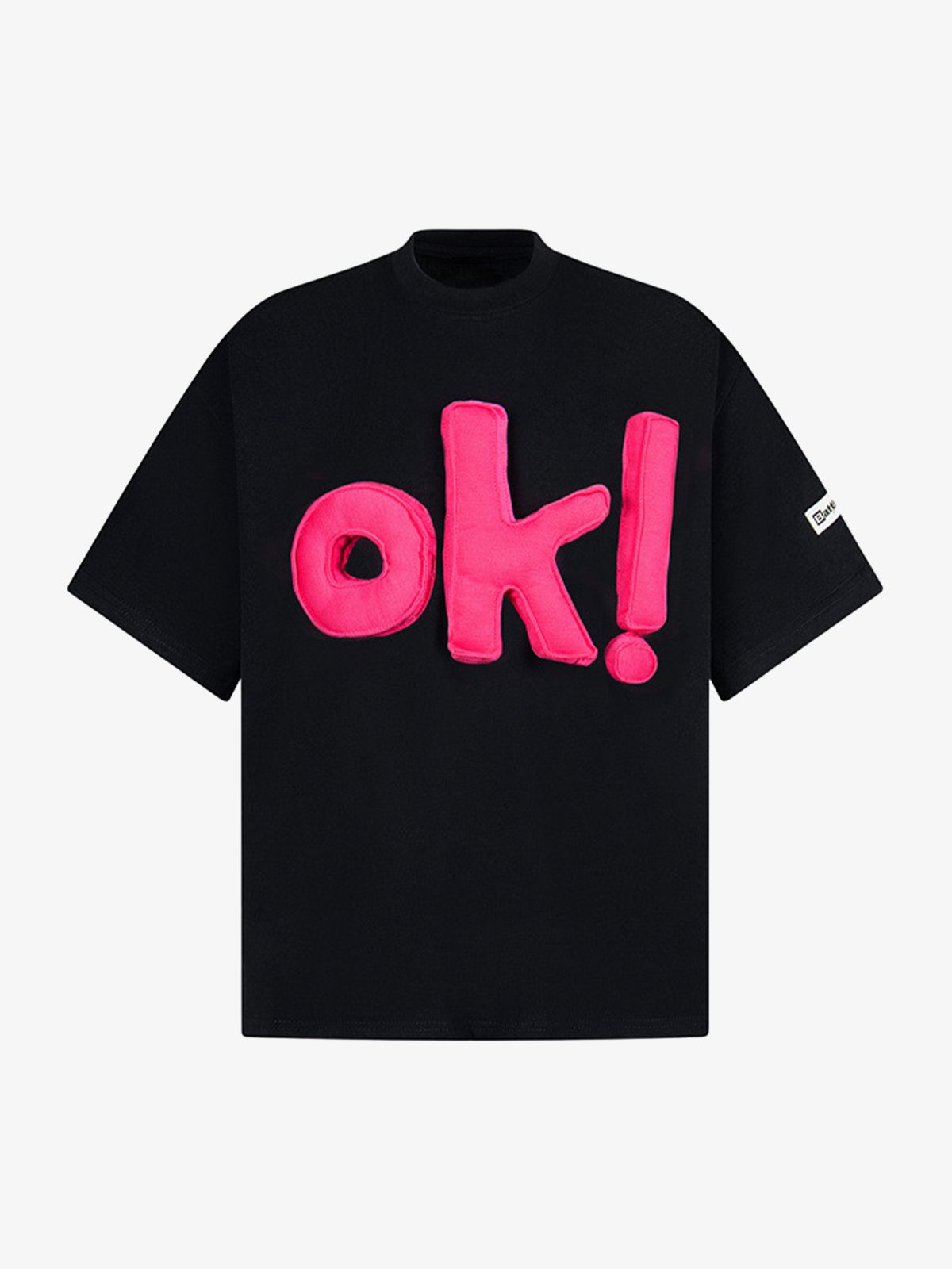 Playful 'OK!' Graphic Tee