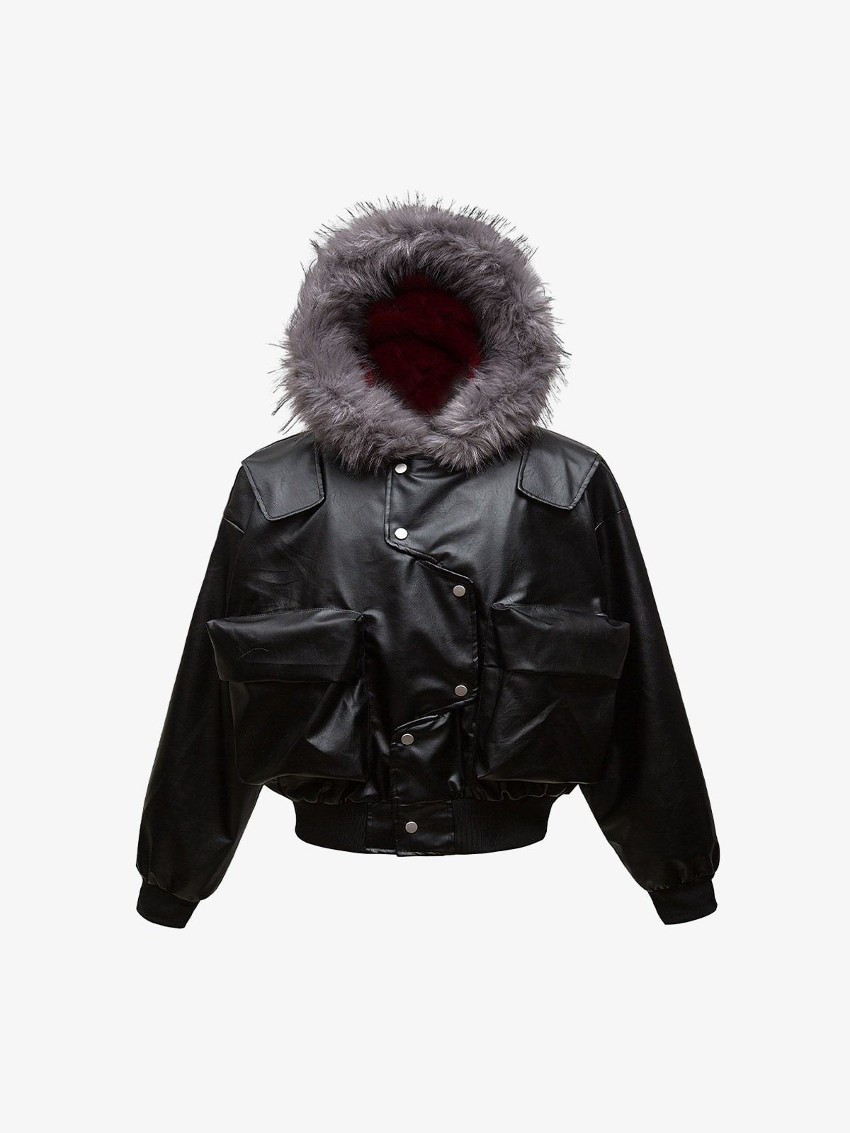 Deconstructed Leather Jacket