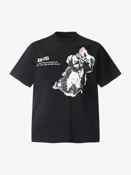 Urban Hip-Hop Portrait Graphic Tee