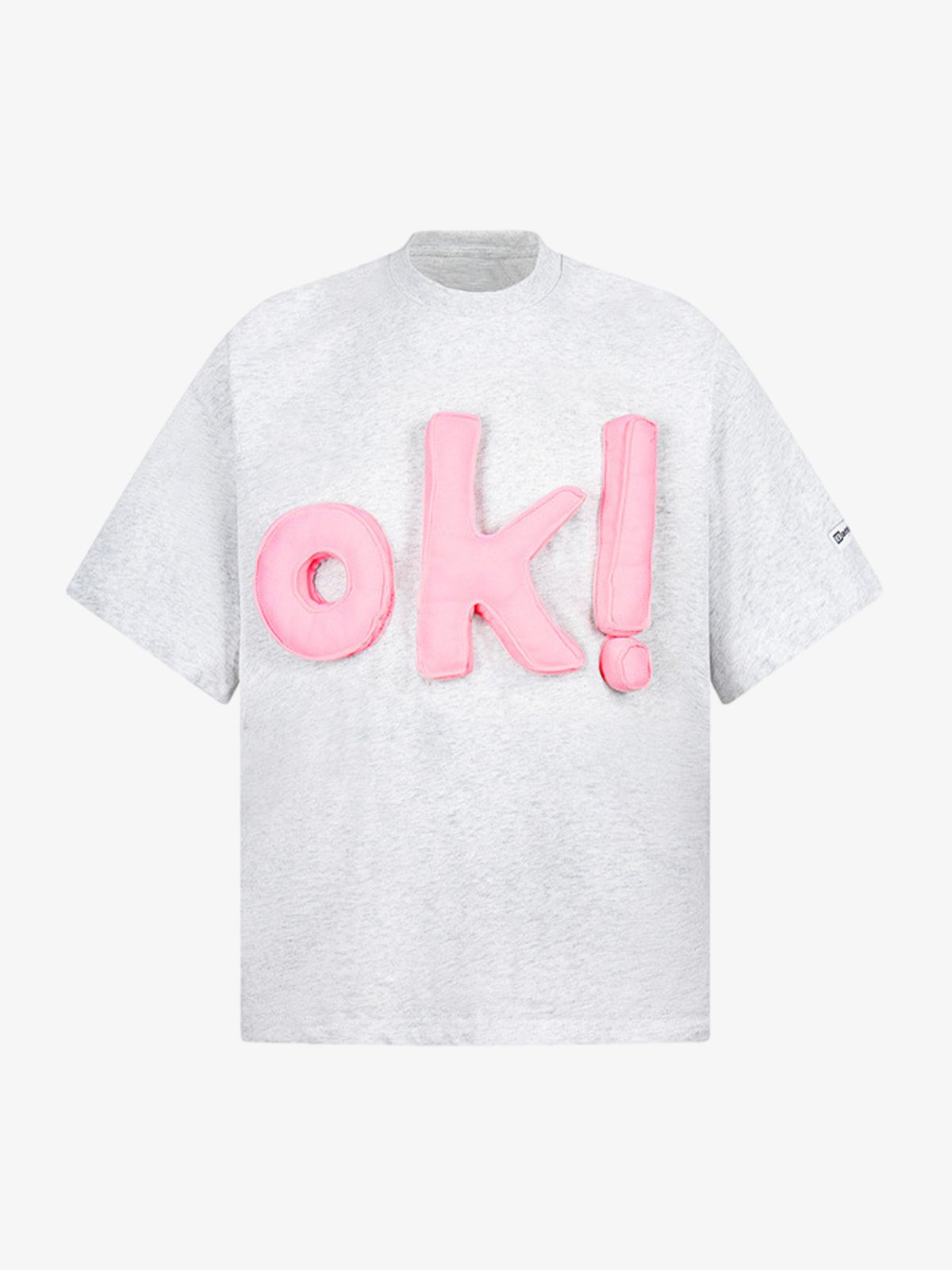 Playful 'OK!' Graphic Tee