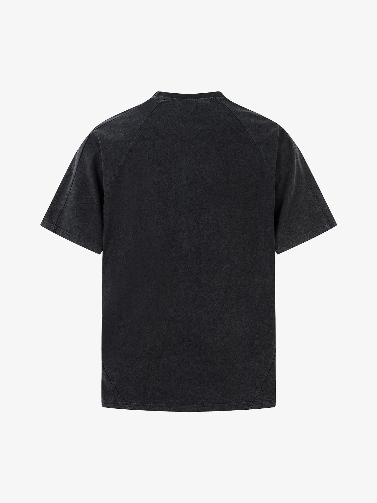 Embroidered Split Design Deconstructed T-Shirt