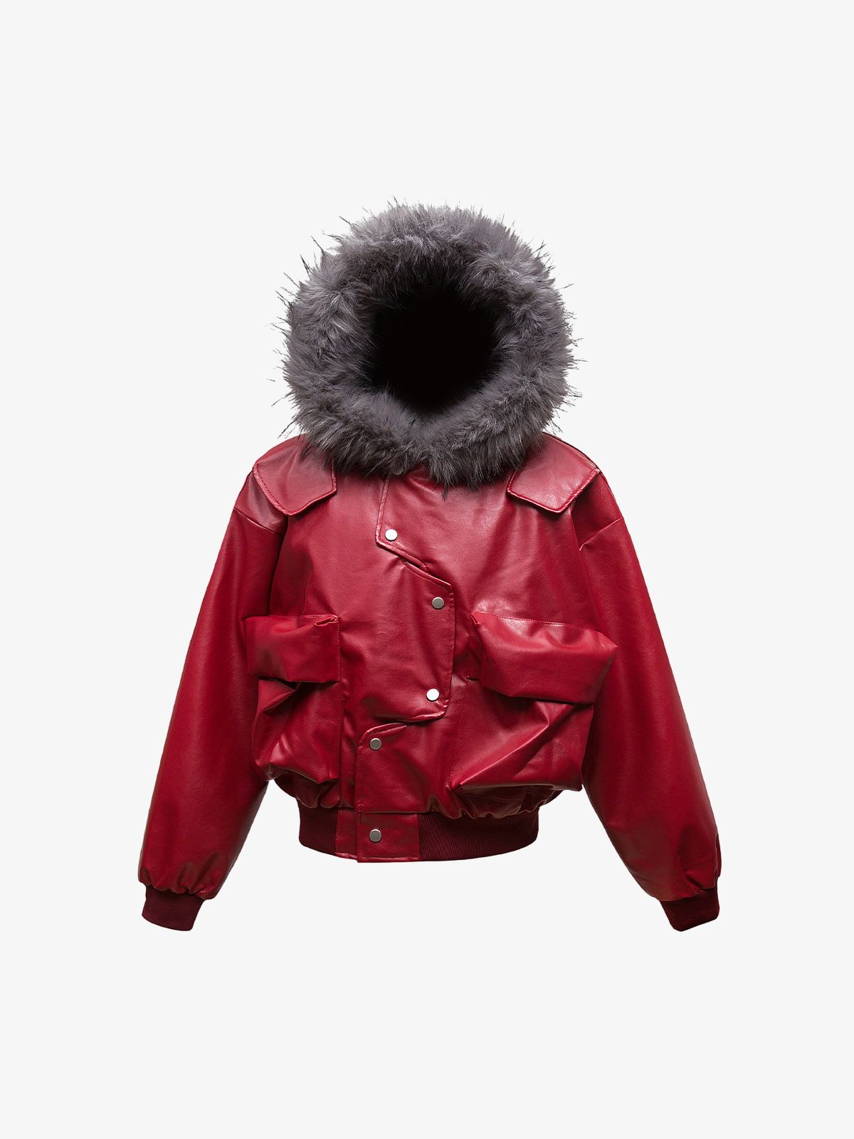Deconstructed Leather Jacket