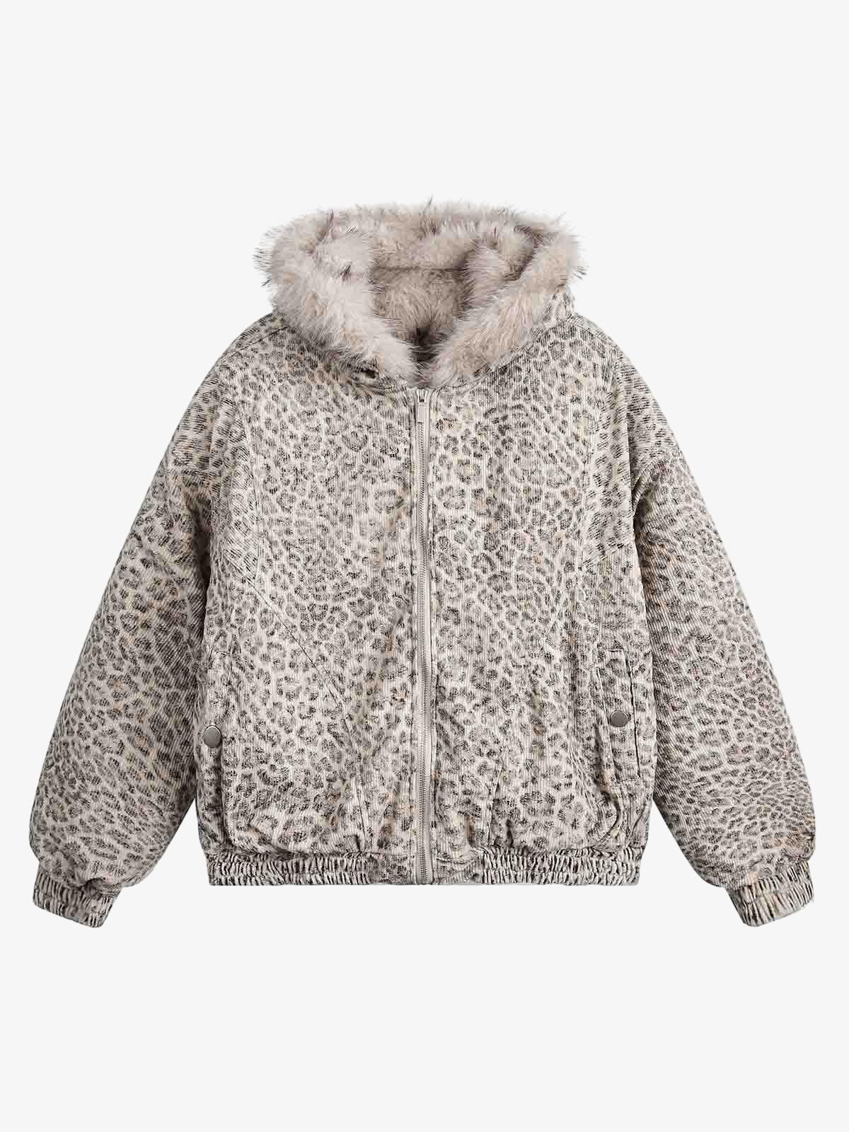 Cheetah Fur Jacket