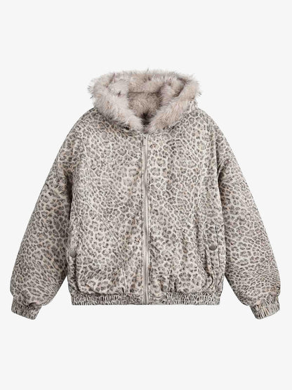 Cheetah Fur Jacket