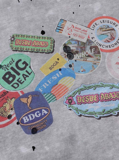 Vintage Ink Splash Tee
