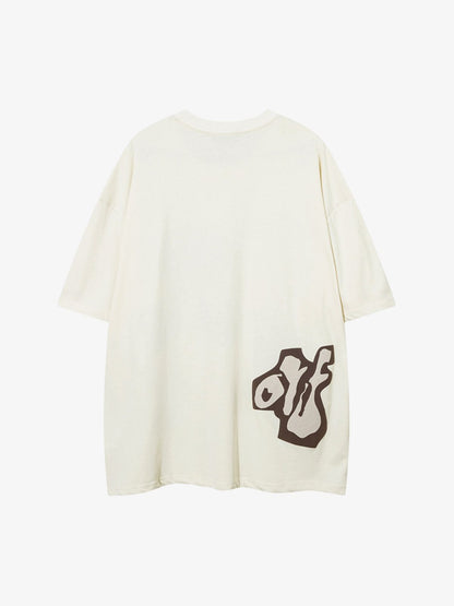 Cartoon Pixel Art Graphic Tee